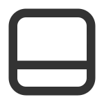 Bottombar SVG Icon